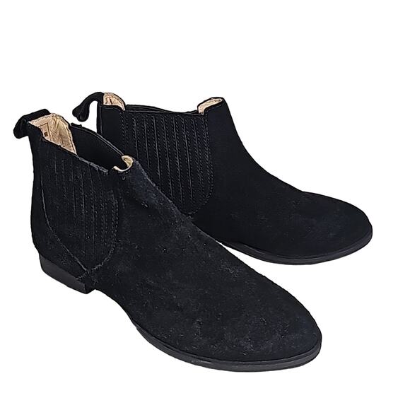 Jack Rogers Pippa Suede Leather Ankle Booties Womens Size 6 NEW - Picture 1 of 12